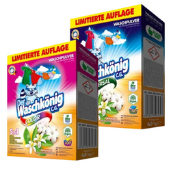 Der Waschkonig Orange Color i Universal Proszek do Prania 2 x 6 kg