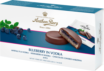 Anthon Berg Blueberry in Vodka  220 g
