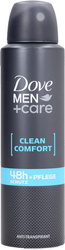 Dove Men Clean Comfort Antitranspirant Spray 150 ml