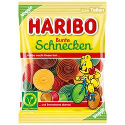 Haribo Bunte Schnecken Vege Żelki 160 g