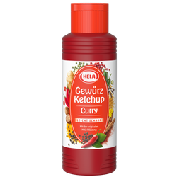 Hela Curry Gewürz Ketchup Leicht Scharf 300 ml