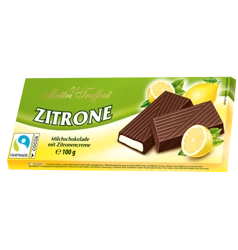 Maitre Truffout Czekolada Nadziewana Cytrynowa 100 g