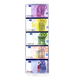 MaitreTruffout Banknoty EURO Czekolada Mleczna 5x15g