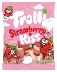 Trolli Kiss Strawberry Żelki 150 g