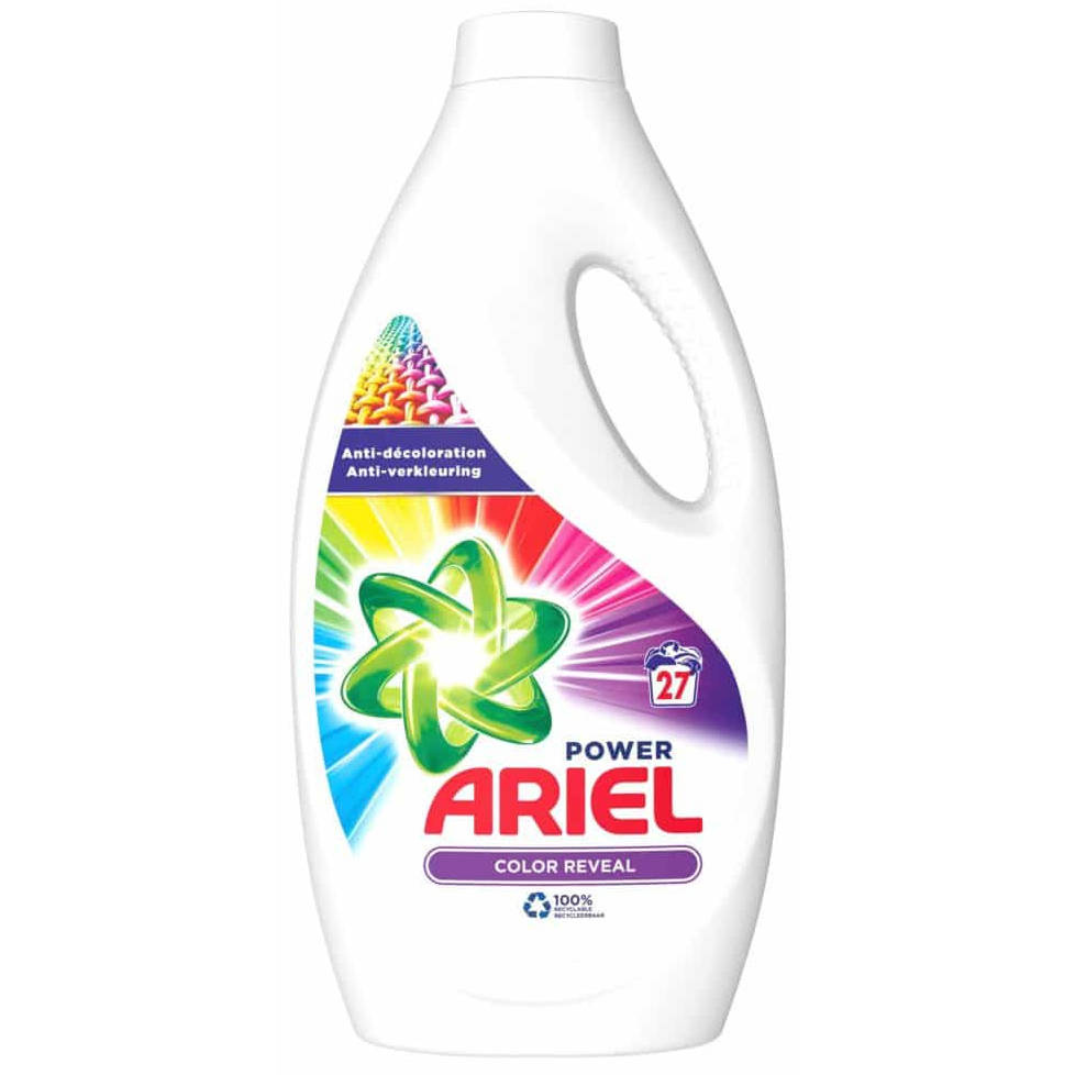 Ariel Color Reveal Żel do Prania 27 prań | Pranie i prasowanie \ Żele i płyny do prania ...