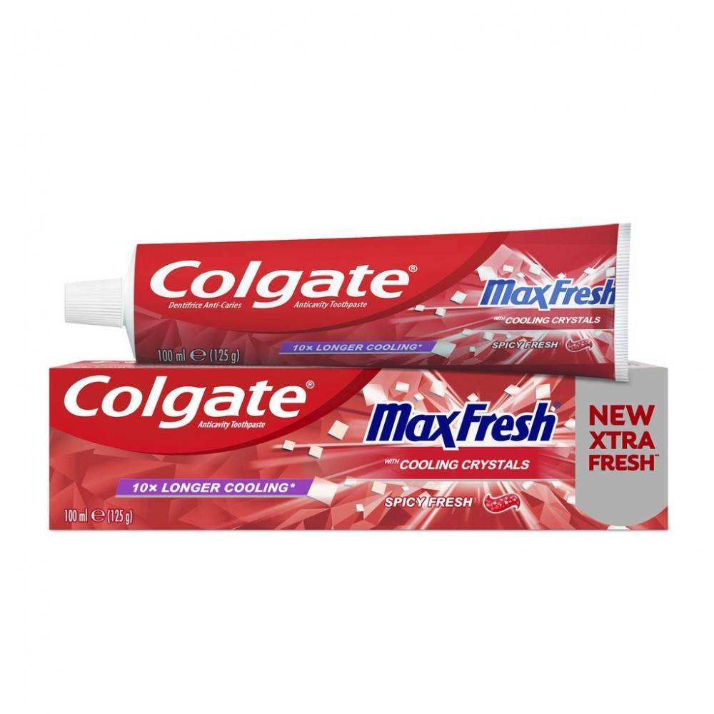 Colgate Max Fresh Cooling Crystals Pasta Do Zębów 100 Ml Higiena Jamy Ustnej Pasty Do Zębów