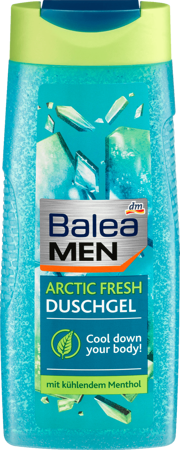 Balea Men Arctic fresh, Żel pod Prysznic 300 ml
