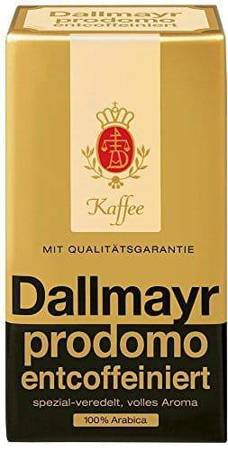 Dallmayr Prodomo Kawa Mielona Bezkofeinowa 500 g 