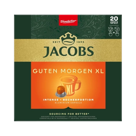 Jacobs Guten Morgen XL Intense Kapsułki 20 szt.