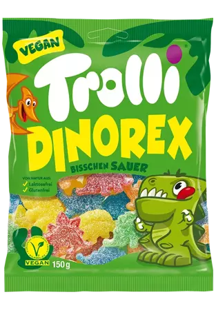 Trolli Dinorex Żelki 150 g