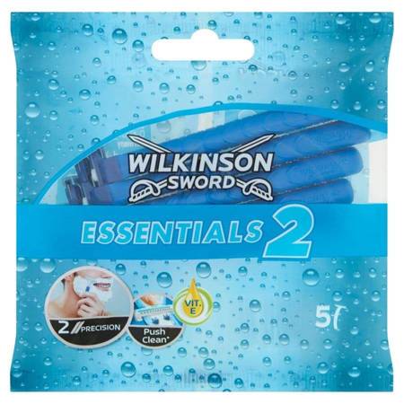 Wilkinson Men Sword Essentials 2 Jednorazowa Maszynka do Golenia 5 szt.