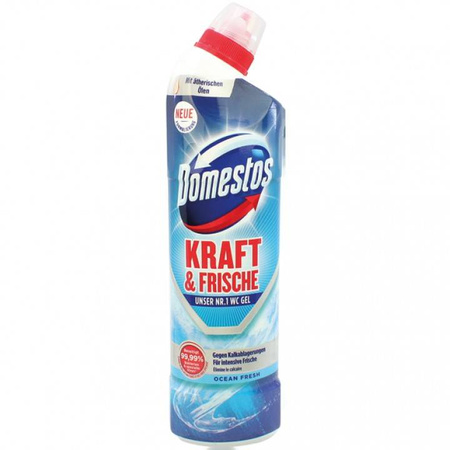 Domestos  Aktiv Kraft Ocean Fresh Żel  WC 750 ml DE