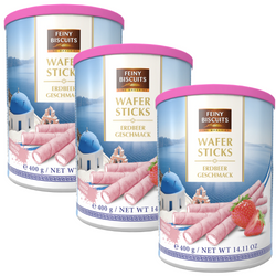 Feine Biscuits Rurki Waflowe Truskawkowe 400 g
