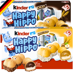 Kinder Happy Hippo Haselnuss 5 szt.