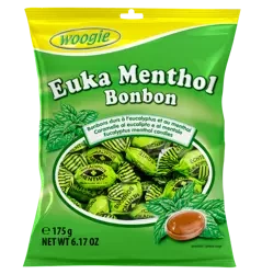 Woogie Cukierki Miętowo Eukaliptusowe 175 g