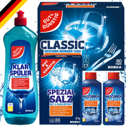 G&G zestaw środków do zmywarki 5 sztuk