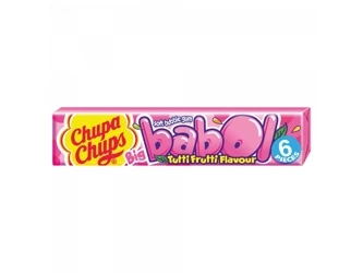 Chupa chups Babol Tutti Frutti Guma do Żucia 6 szt.