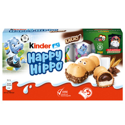 Kinder Happy Hippo Kakao 5 szt.