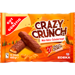 G&G Crazy Crunch Mini Batoniki Czekoladowe 400 g